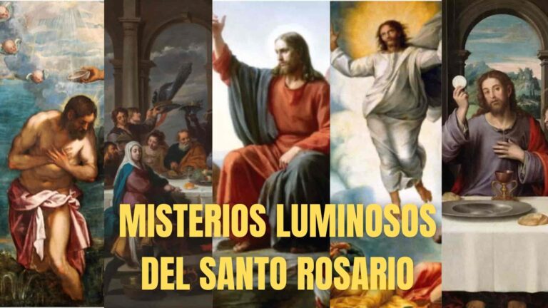 Misterios Luminosos del Santo Rosario