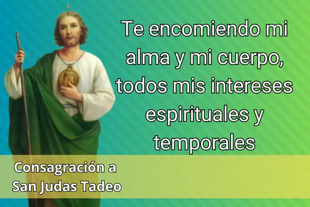 Consagración a San Judas Tadeo