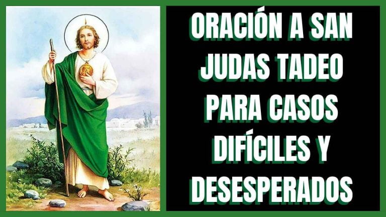 Oración a San Judas Tadeo Para Casos Difíciles y Desesperados